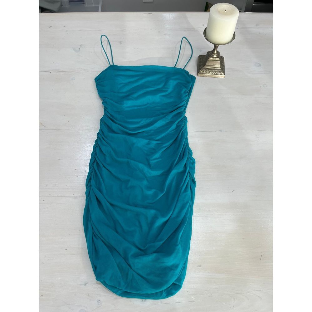 NWOT princess‎ Polly Holloway wishes bodycon blue mini dress size 2 - sold out